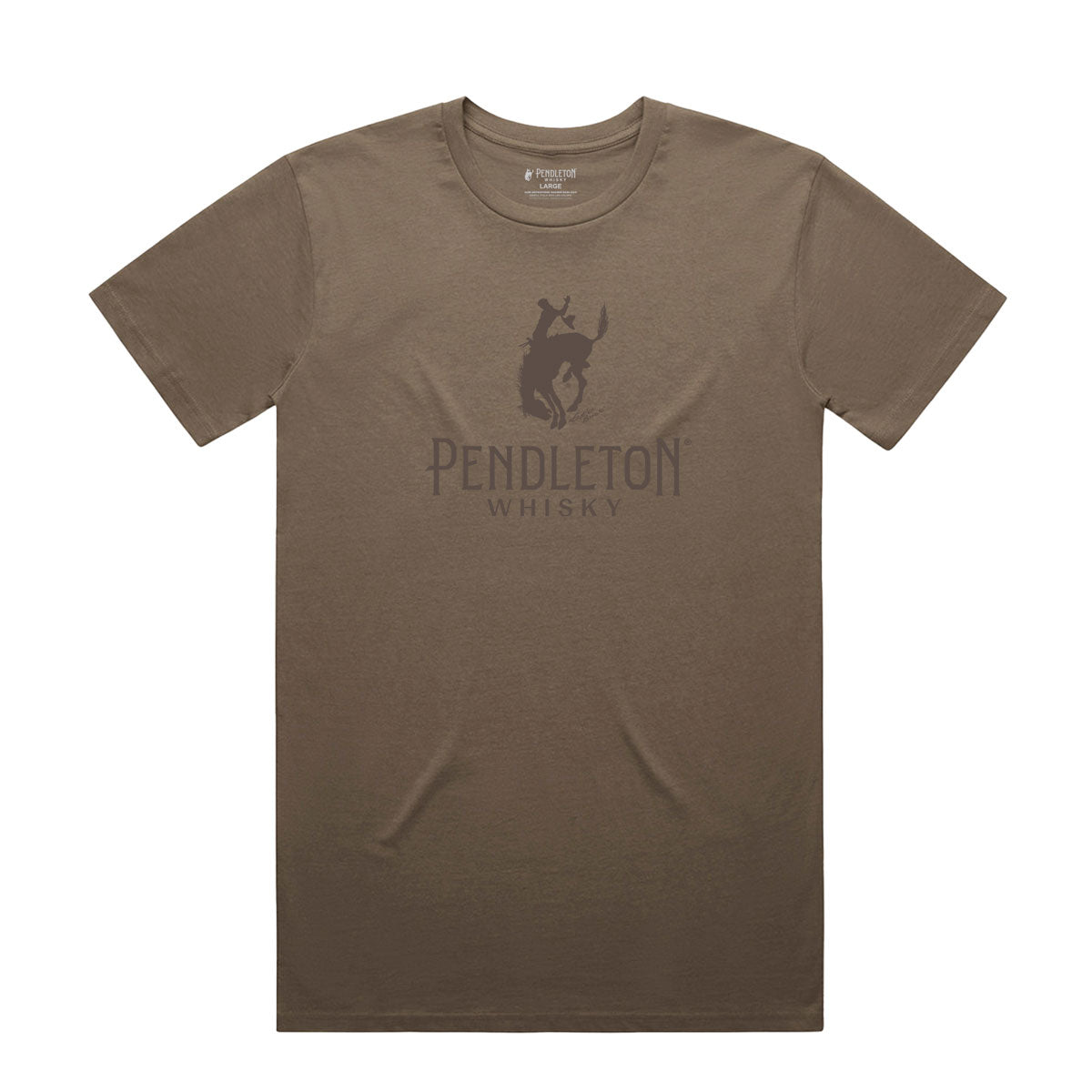 Bucking Bronco Logo Tonal Tee