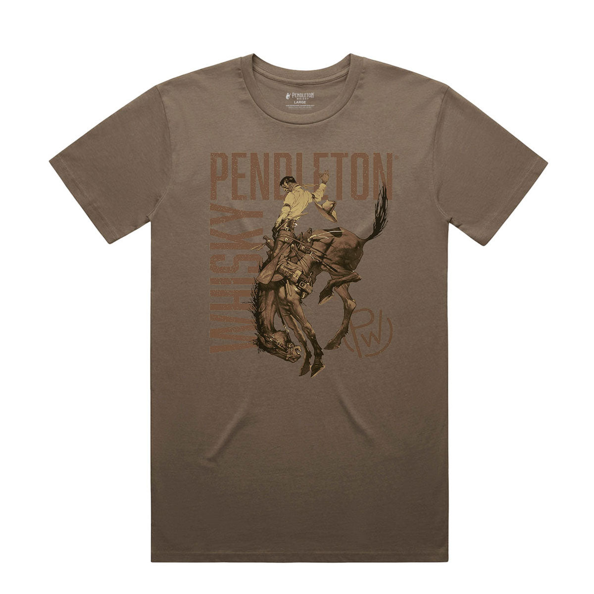 Bucking Bronco Tonal Tee