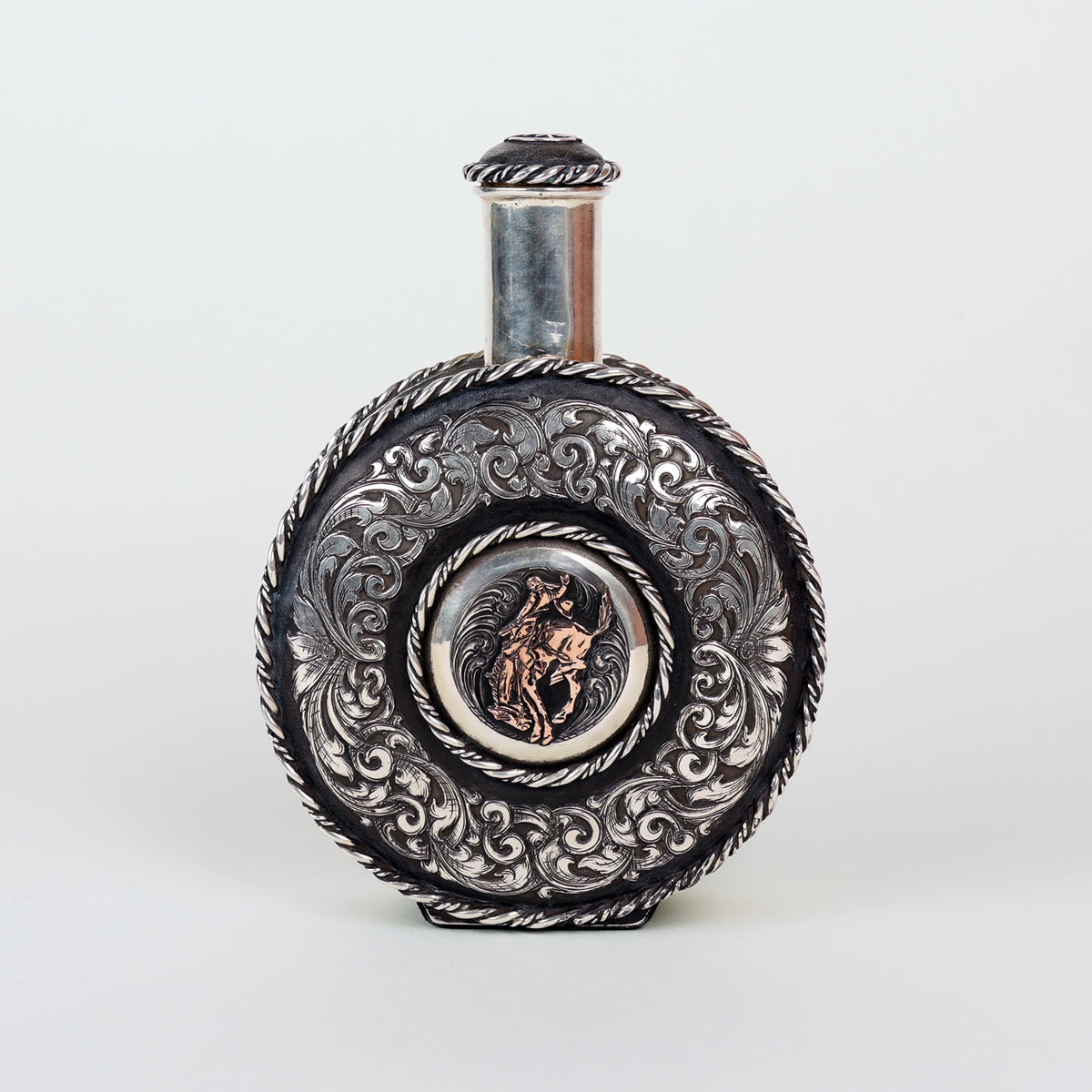 A One-of-One Custom Silver Decanter by Beau Compton