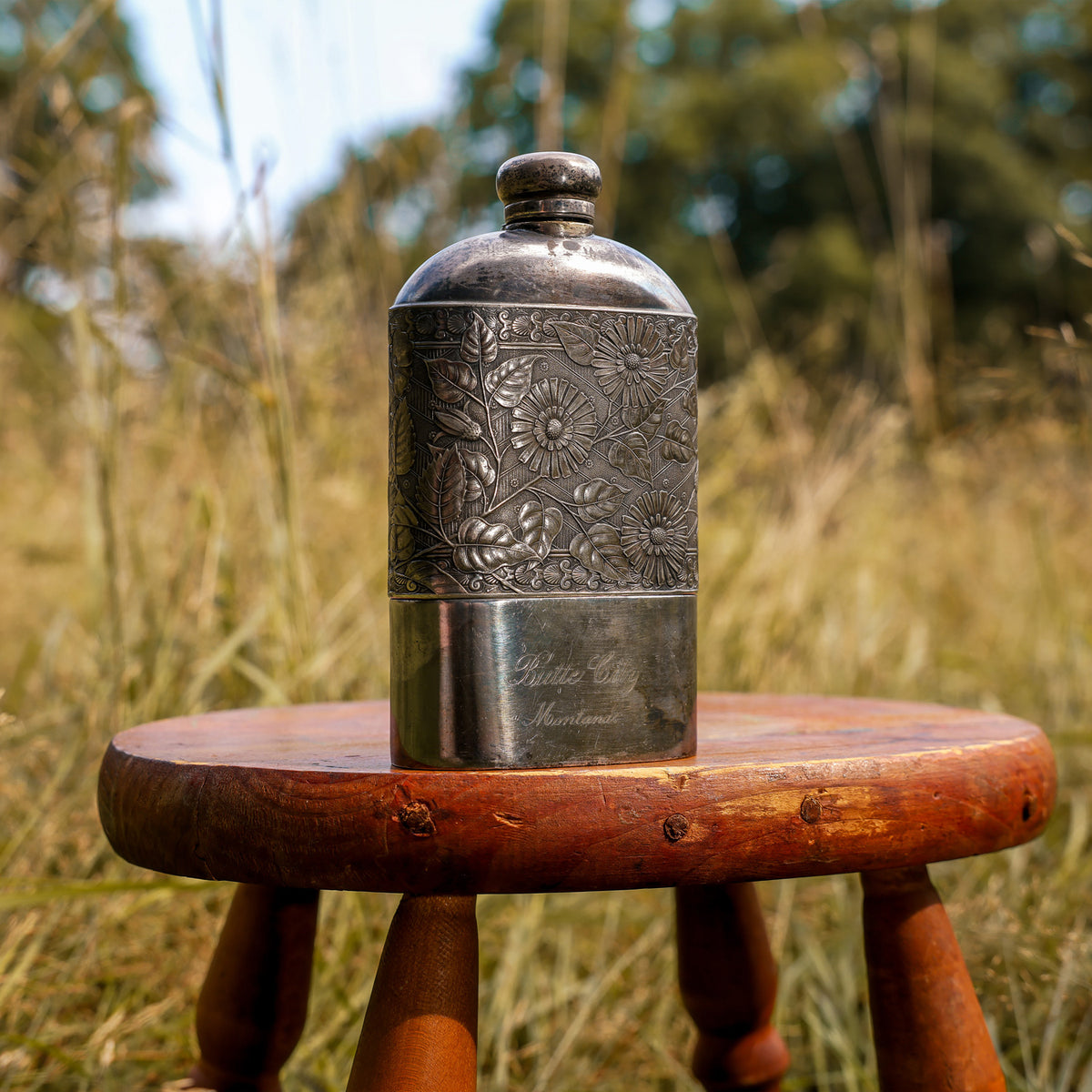 Butte, Montana Flask