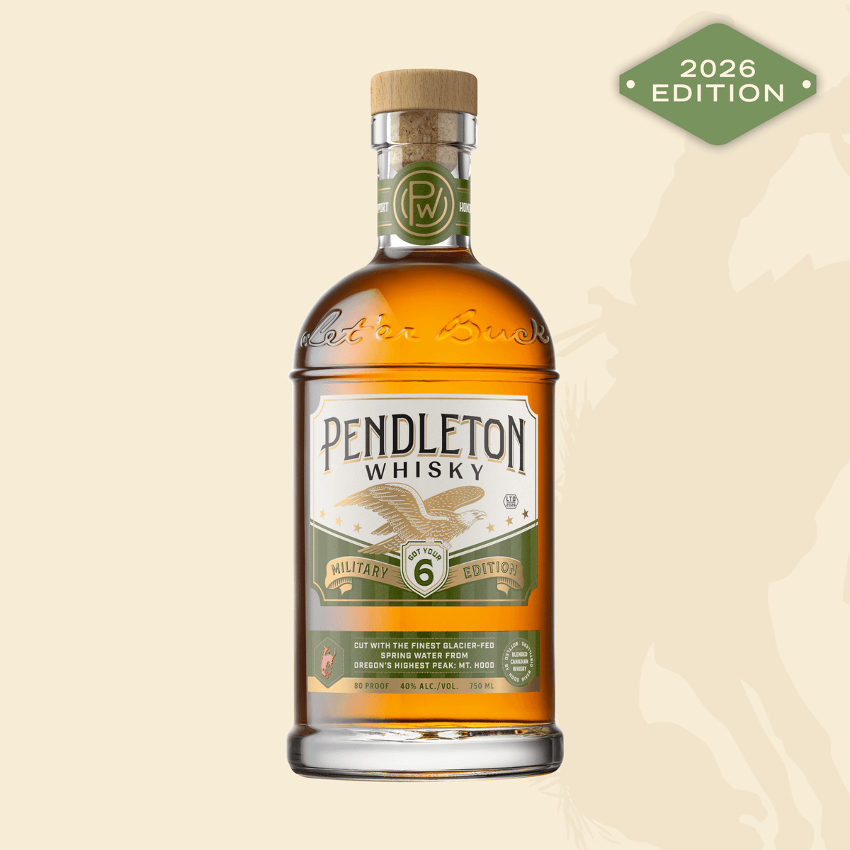 Pendleton® Whisky 2026 Military Edition