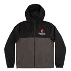 Front view of Pendleton® Whisky hooded windbreaker on white 