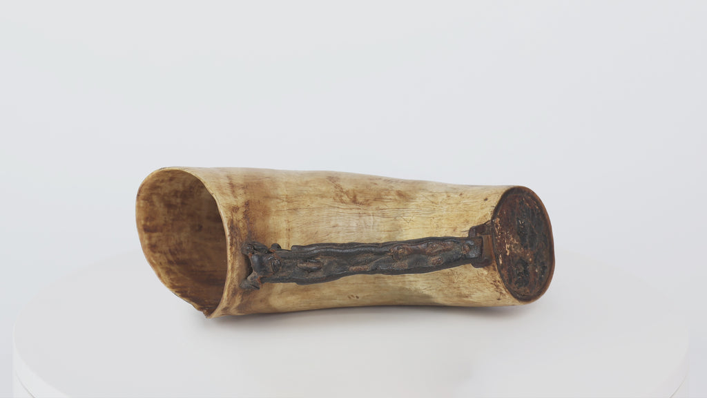 Wyoming Steer Horn Drinking Cup