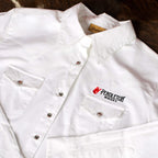 Womens White Wrangler Button Down Shirt