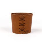High Ball Glasses with Leather Wrap