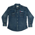 Mens Long Sleeve Denim Button Down