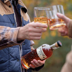 Limited release super premium rye whisky comes in an iconic 750 ml bottle with unique and intricately embossed detailing